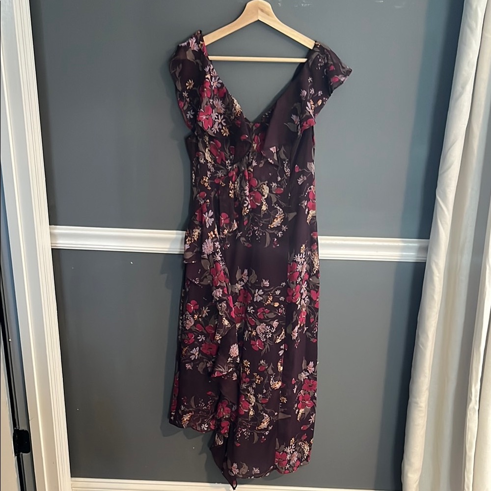 Floral V-Neck Dress
